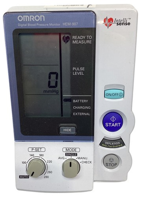 #ad Omron Model Number Hem 907 Digital Blood Pressure Monitor Read $143.99