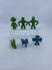 Diener Set of 6 Space Creatures Monsters Aliens Rubber Multicolor Eraser