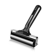 4 Inch Rubber Roller Tool, Rubber Brayer Roller for Printmaking by 4 inch-1pack