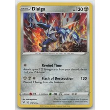 Dialga Holo Vivid Voltage 121/185 Holo Raro quasi nuovo Pokemon