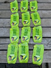 12 X 7th Heaven TEA TREE peel off face mask