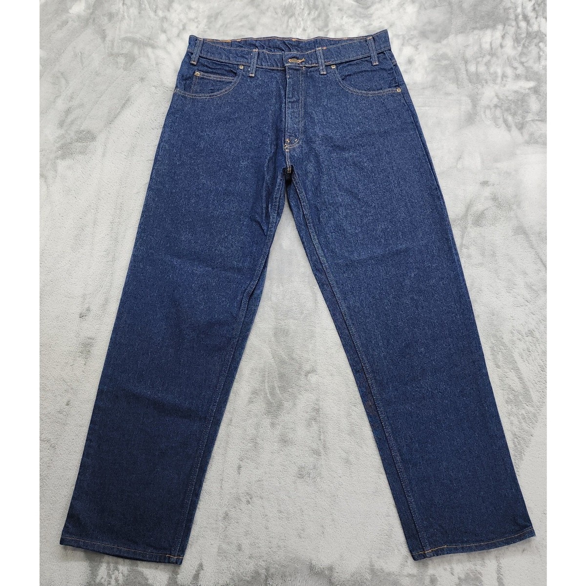 PRSN BLU Prison Blues Jeans Mens W38 L32 Relaxed Fit 103 Straight