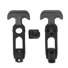 Flexible Rubber T-Handle Hasp Draw Latches for Cooler Pack of 2