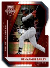 2021 Benyamin Bailey Panini Elite Extra Edition Rookie Prime Numbers 042/206