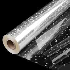 148 ft Clear Cellophane Wrap Roll 34 in x 148 ft-3 Mil Thicken Cellophane Rol...
