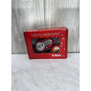 Totes pour son podomètre parlant avec alarme panique Red Fitness Tracker 63922-60
