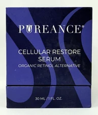 Pureance Cellular Restore Serum Organic Retinol Alternative 1 fl oz - New/Sealed
