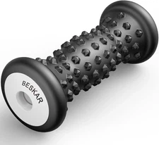 Foot Massage Roller for Relief Plantar Fasciitis, Carbon Black