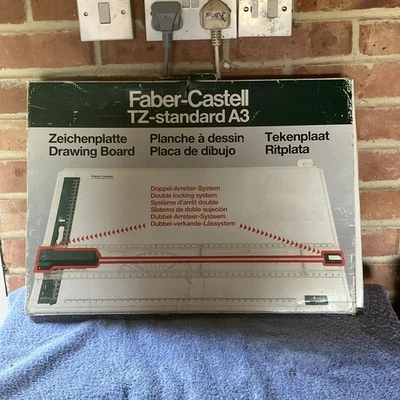 Tablero de dibujo Faber-Castell TZ-Standard A3 - 1073 original hecho en Alemania - Imagen 1 de 4