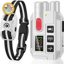 Collar De Choque Electrico Entrenamiento Para Perros Con Control Remoto 3300Ft.