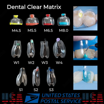 Dental Clear Matrix Anterior Posterior Transparent BT Matrices Fit BioClear USA