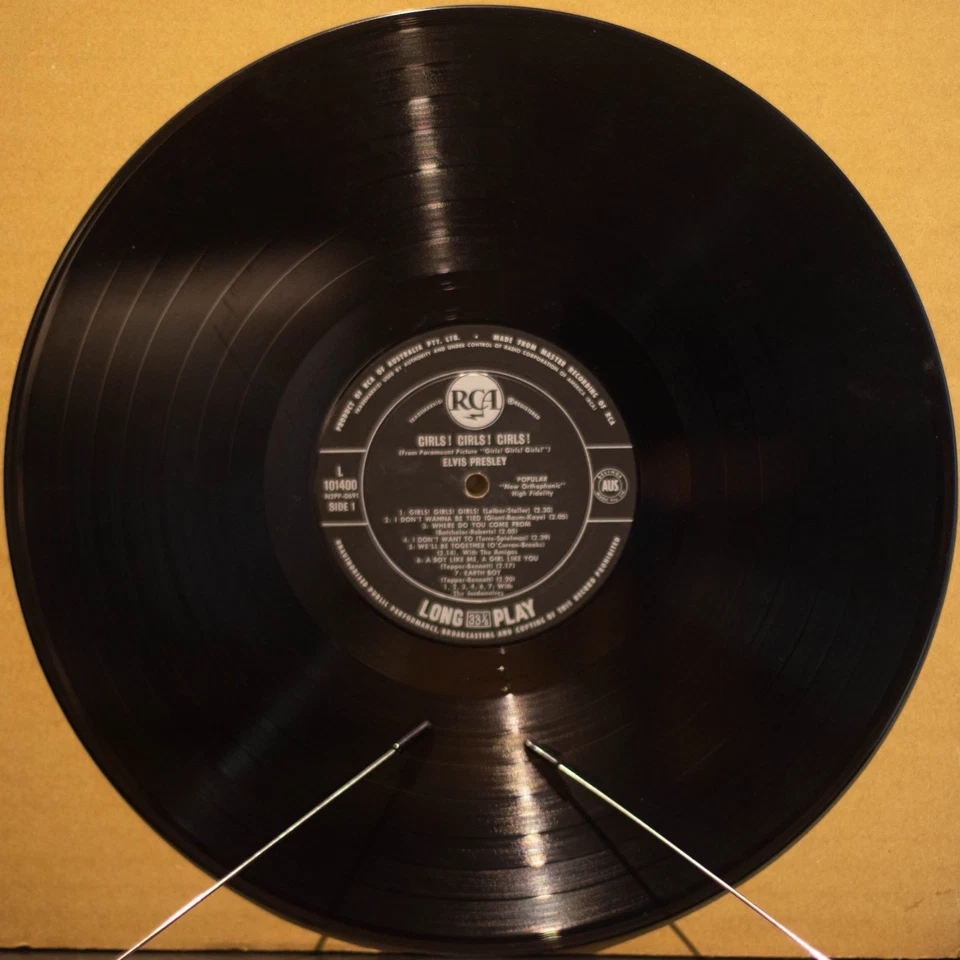 ELVIS PRESLEY - GIRLS! GIRLS! GIRLS! - RCA Records - 1962 - G FREE POSTAGE 3108 - Image 3 of 4