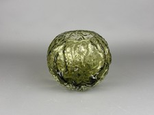 60/70er Vintage Glas Vase Silo Union Design Pressglas Mid Century Blumenvase