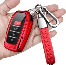 Key Fob Cover with keychain Compatible with Toyota 2025-2026 Camry 4Runner,20...