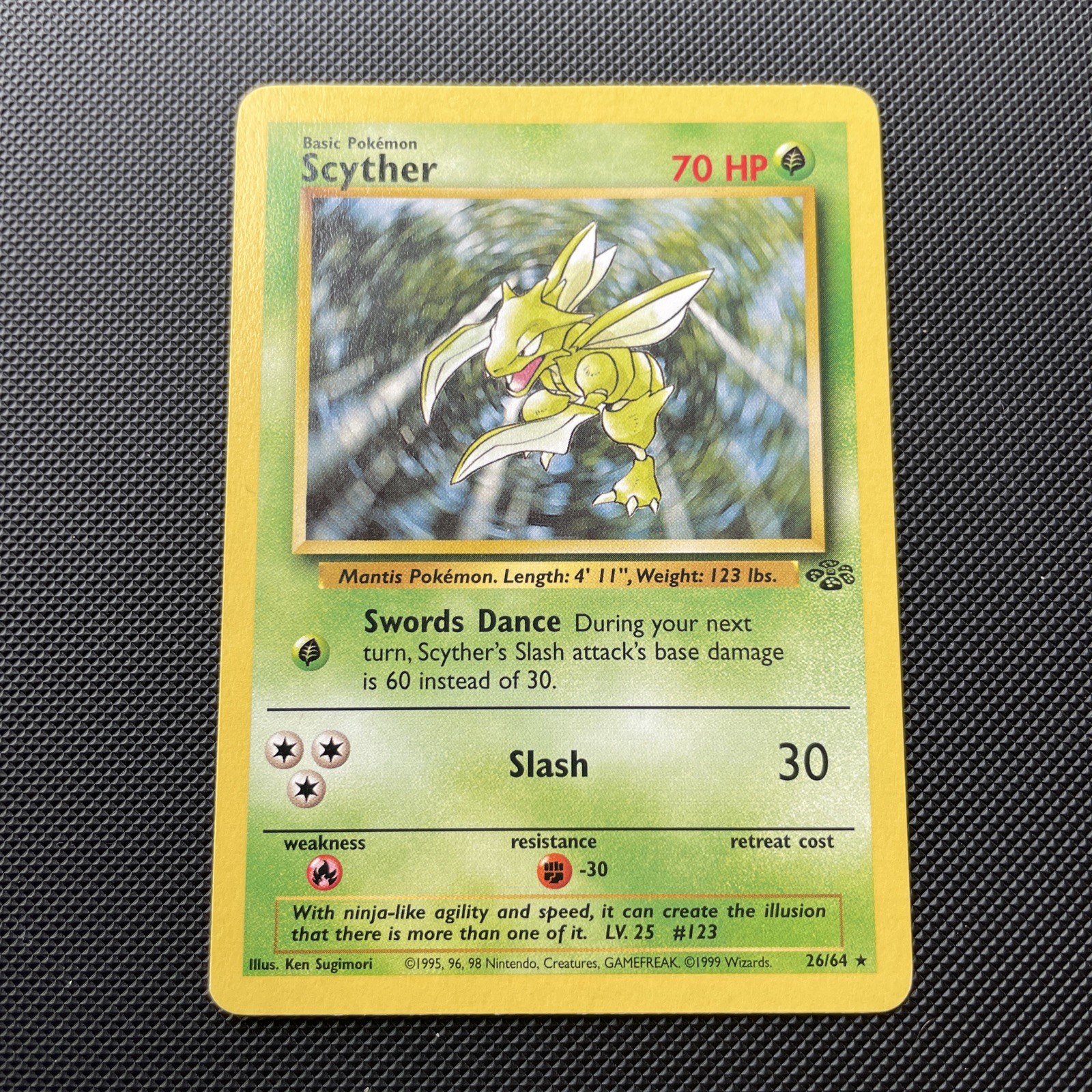 Scyther 26/64 - Pokemon Jungle - NM
