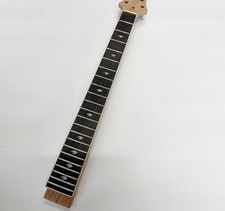 DIY Mahogany Electric Guitar Neck 22 Frets 24.75" Jujube Wood Unfinished