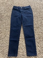 Youth Girl  s Calvin Klein Jeans, Mid Rise, Ankle, Skinny, Size 12, Blue