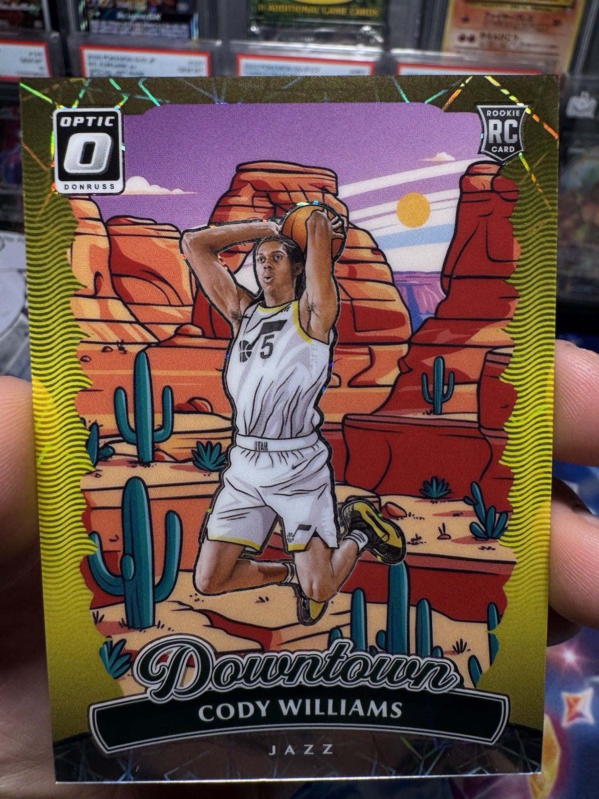 2024-25 Panini Donruss Optic - Downtown Cody Williams #30 (RC) MT