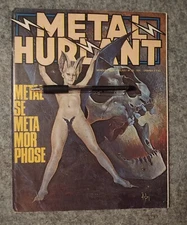 Metal Hurlant 25 1978 Moebius Heavy Howling Screaming Caza Druillet scifi french
