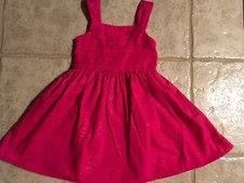 Pink Dress Sweet Heart Rose Girls size 5 years