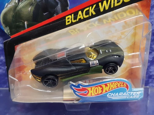 Marvel Avengers Infinity Wars BLACK WIDOW 1/64 Scale Die-Cast Character Cars MOC - Picture 2 of 3