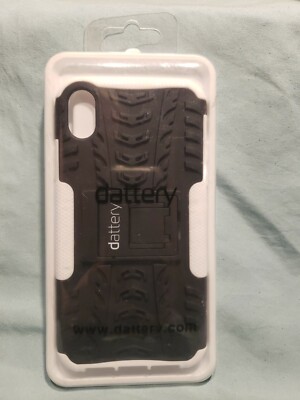 Dattery Black and White iPhone XR Phone Case
