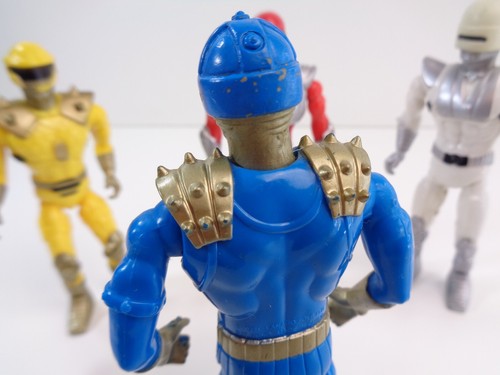 1991 Lanard Toys Atomic Power Ranger Warriors 6" Scale Set 4 Figuren Konvolut - Bild 19 von 20