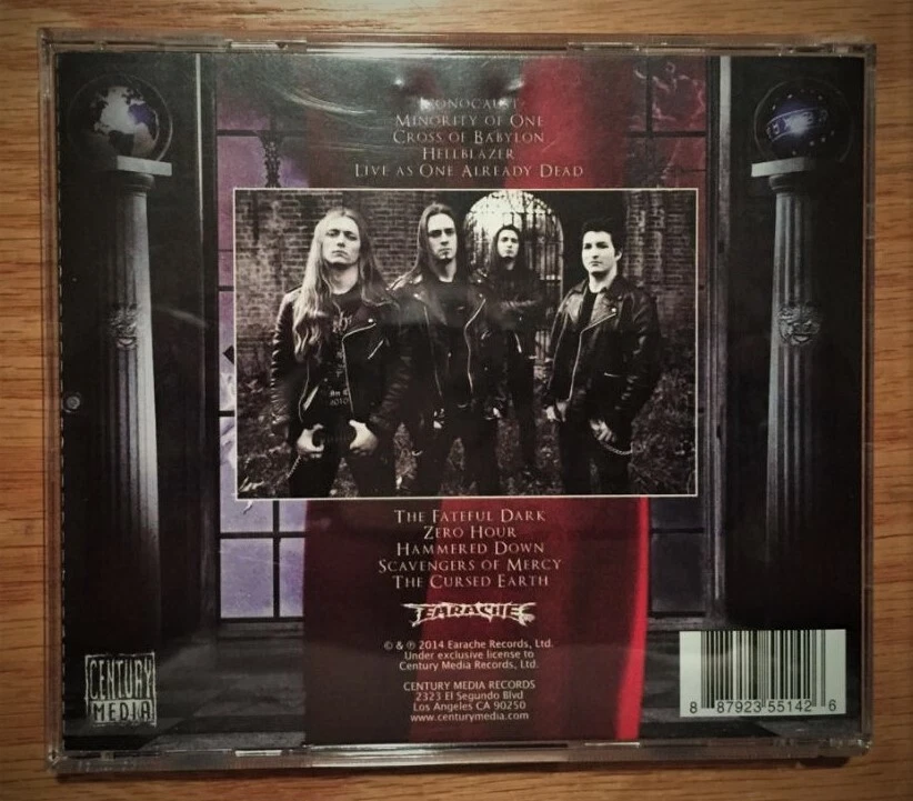 Savage Messiah - The Fateful Dark (Signed by 2 band members) Metallica Testament — 第 2/3 张图片