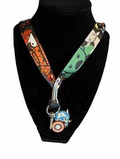Marvel Avengers Lanyard Black Keychain Collectable Rare
