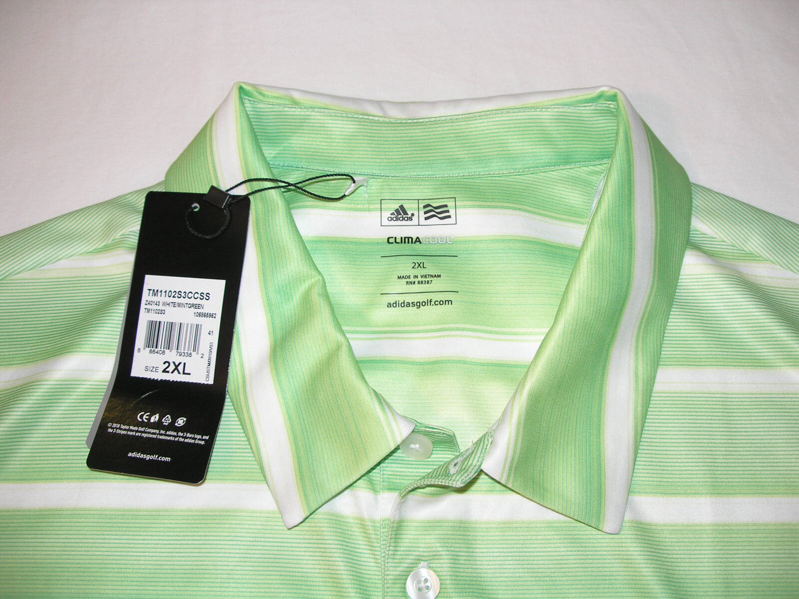 Adidas Bud Light Polo Shirt Lime-A-Rita Short Sleeve Beer Mens 2XL