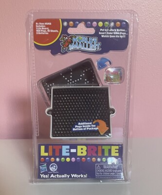 World's Smallest Mini Lite-Brite; New. Hasbro