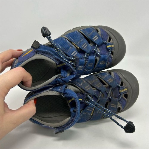 KEEN Youth Newport H2 Blue Water Sandals Size 2 Hiking Sports Summer Comfort - Picture 11 of 12