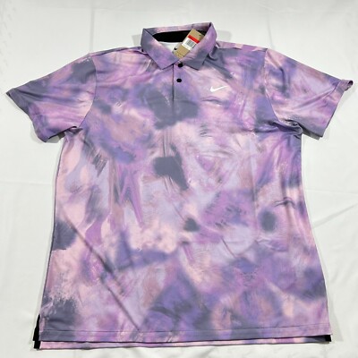 nike tie dye golf polo