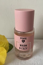 Victoria's Secret Pink Warm & Cozy Mist Body Spray 2.5 oz Travel Size