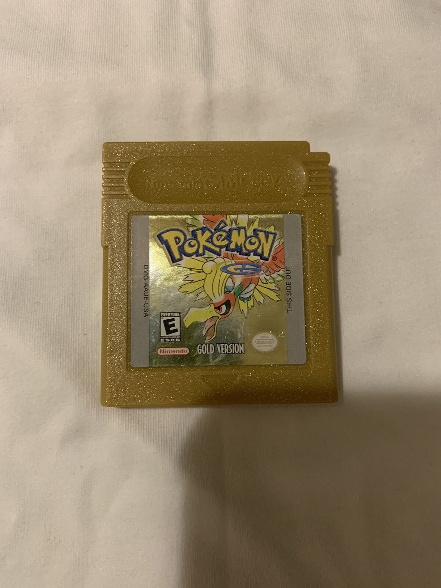 Nintendo Game Boy POKEMON GOLD Version Authentic Cartridge - Main Image