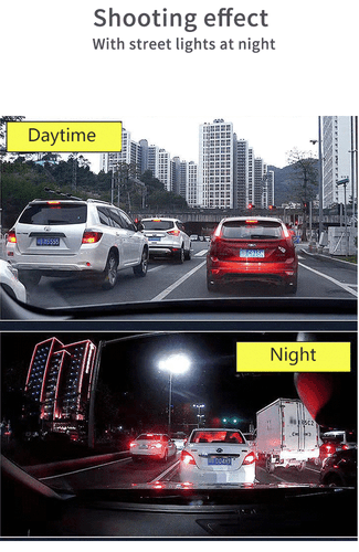Dash Cam 1080P Auto DVR WIFI Recorder Monitor HD Nachtsicht Loop Aufnahme - Bild 10 von 18