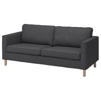 Gray fabric 3 sitzer sofa - Modern comfortable couch- excellent condition