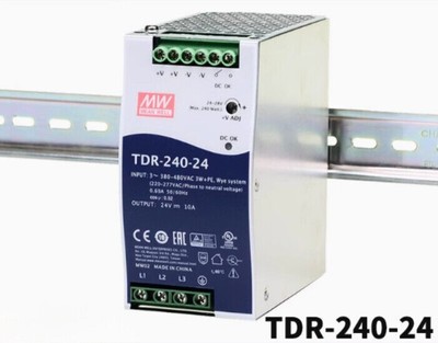 1pcs MEAN WELL TDR-240-24 New