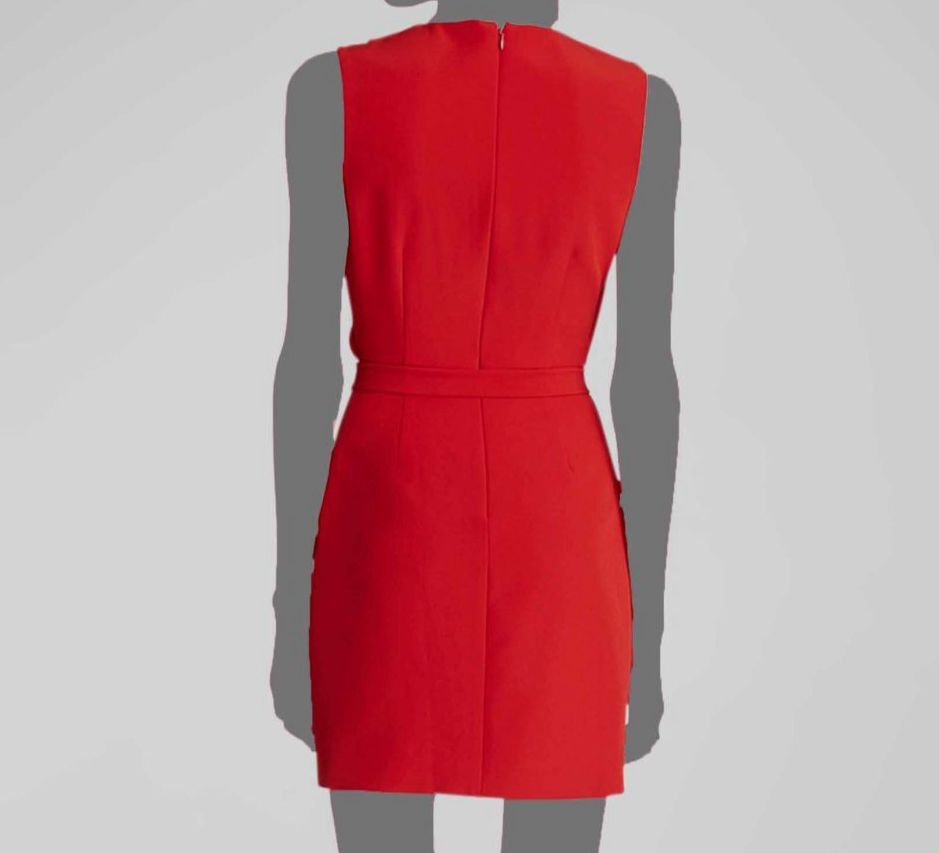 $375 Halston Women Red Aisha Belted Sleeveless Cowl-Neck Mini Dress Size 0 | eBay $375 Halston Women Red Aisha Belted Sleeveless Cowl-Neck Mini Dress Size 0 | eBay