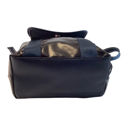 Tommy Hilfiger Backpack Viola Glossy Coated Canvas Flap  display picture 2