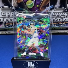 2024 Panini Prizm - Fireworks Green Ice Prizm #4 Will Levis