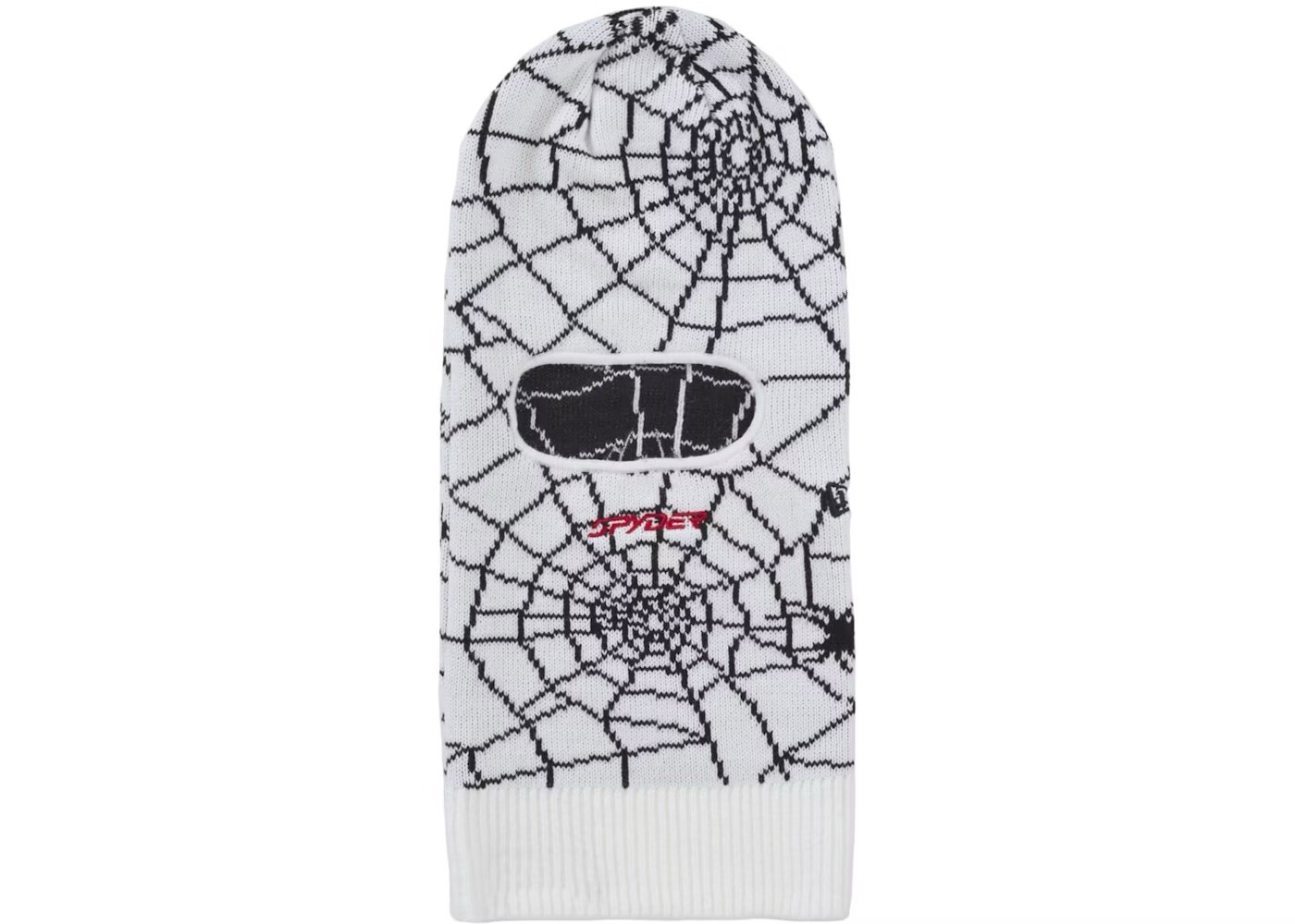 Supreme Spyder New Era One Size White Balaclava