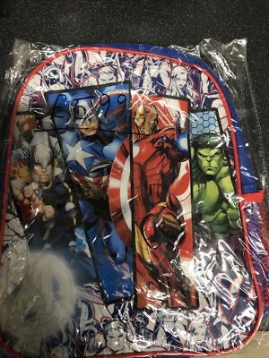 BACK TO SCHOOL / PRE SCHOOL - MARVEL AVENGERS UNISEX, RUCKSACK, STD 30 CM, NEU MIT ETIKETT