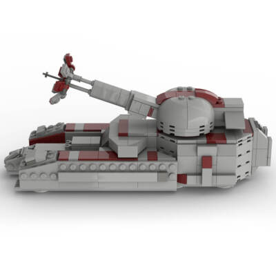 ZITIANYOUBUILD RX-200 Falchion-class Tank 366 Stück moc-103902 für Weihnachten