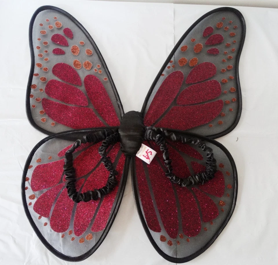 DISFRAZ GYMBOREE KIDS Mariposa Roja parte: SOLO ALAS, Halloween Foto 2 de 3