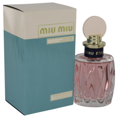 Miu Miu L'Eau Rosee Eau De Toilette Spray 100ml/3.4oz | eBay