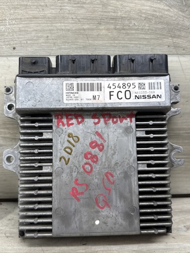 ✅ 2016-2019 INFINITI Q50 RED SPORT ECU BCM COMPUTER CONTROL MODULES KIT W/ KEY ✅ - Picture 5 of 14