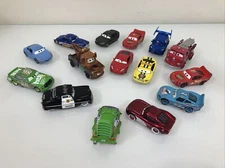 Disney Pixar Cars Diescast Lot of 15 Ferrari DJ Piston Cup, Fire Truck Sheriff +