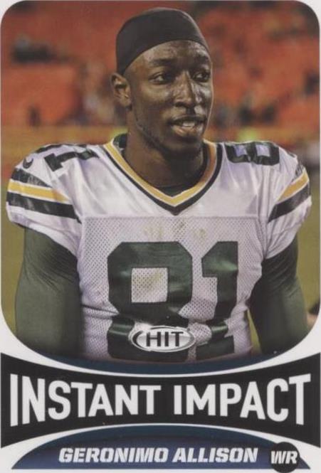 2017 Sage Hit Geronimo Allison #132 - 1 of 2