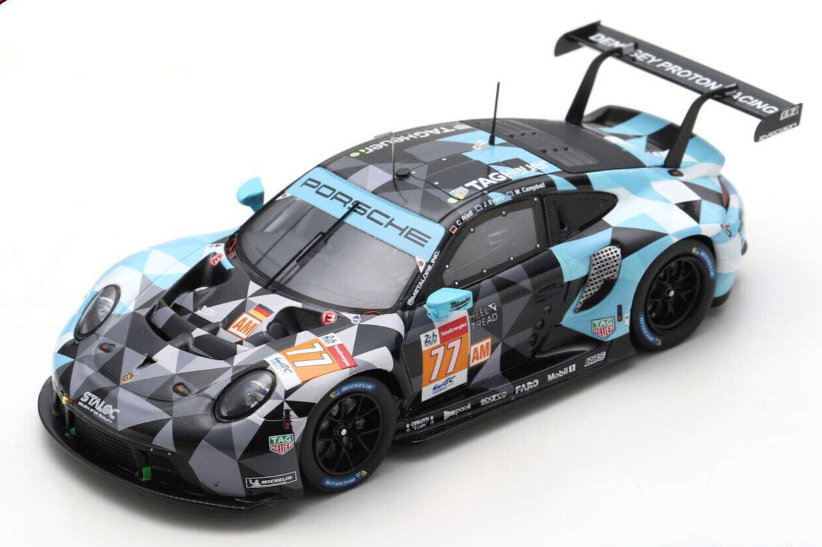 【SPARK】Porsche911 RSR Proton Competition 1/64 Spark 2023 Porsche 911 RSR-19 #16 24h LeMans Proton